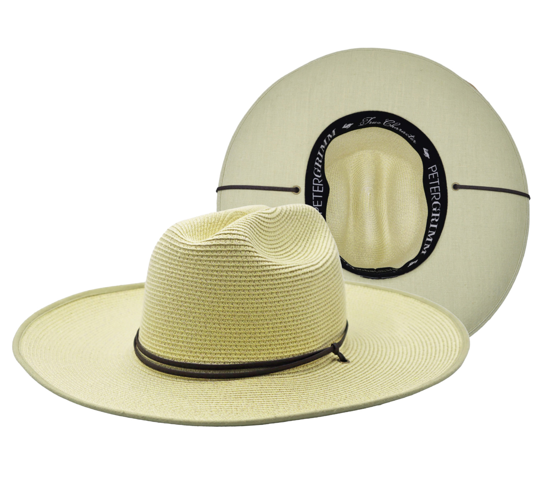 COLOR: Mid-Putty Light Green Sun Hat
Hemp Silk Straw Hat
The ultimate beach travel hat is crushable and packable, Toyo straw hat is lightweight. Hemp Silk fabric under the hat brim for extra UV light protection. Unisex Style, 100% Toyo Straw 4” brim with chin cord.