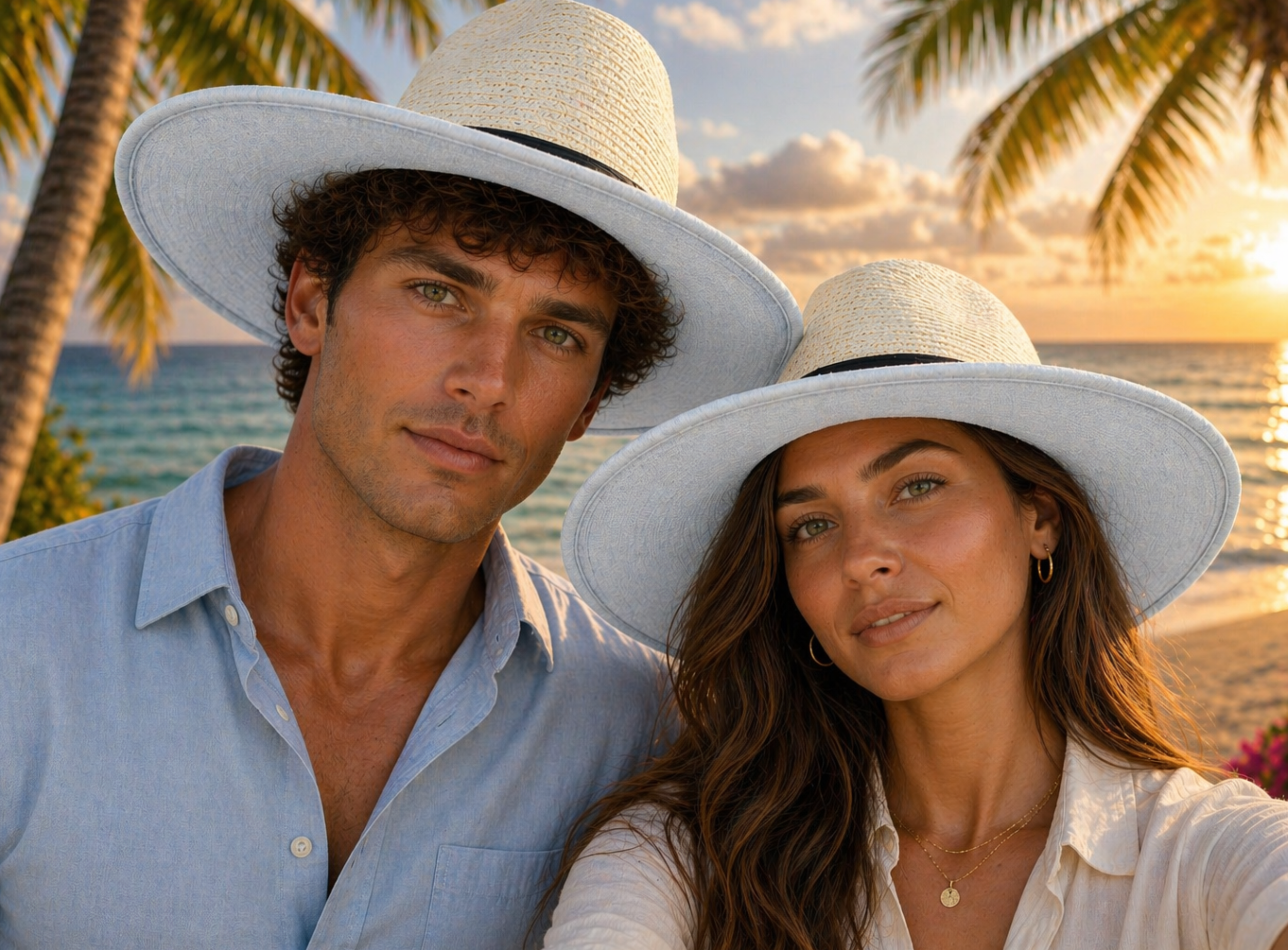 Color: Pale Blue
Hemp Silk Straw Hat in Pale Blue 
The ultimate beach travel hat is crushable and packable, Toyo straw hat is lightweight. Hemp Silk fabric under the hat brim for extra UV light protection. Unisex Style, 100% Toyo Straw 4” brim with chin cord.